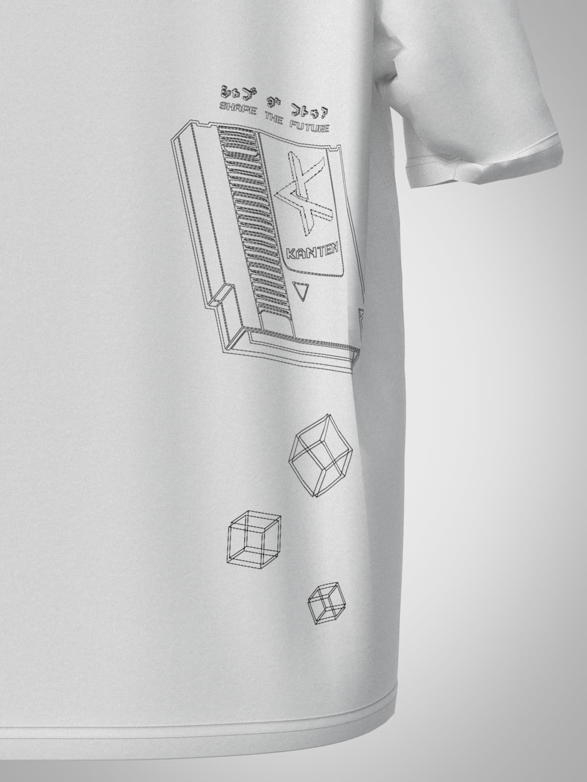 8bit Series T-shirt - White-2